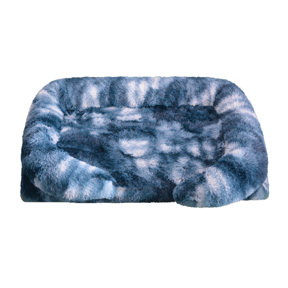 Plush Bolstered Dog Bed