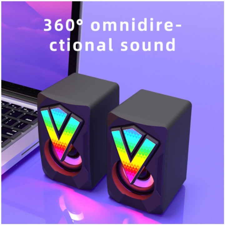360-Degree Omnidirectional Sound Desktop Speakers Bowlift