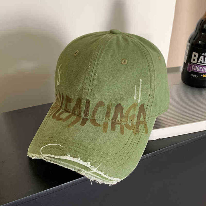 Unisex Distressed Graphic Dad Hat Bowlift