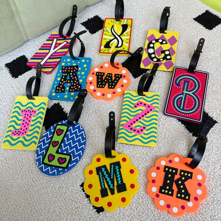 Customized Monogram Luggage Tag Bowlift