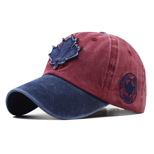Women's Distressed Canvas Baseball Cap Bowlift