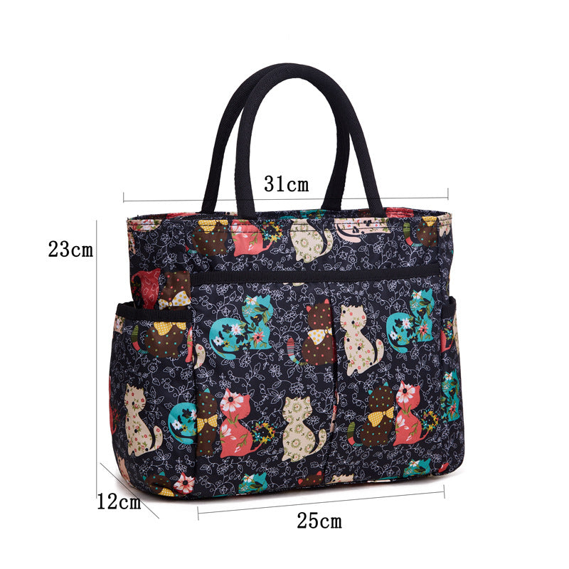 Stylish Multi-Pocket Tote Bag Bowlift