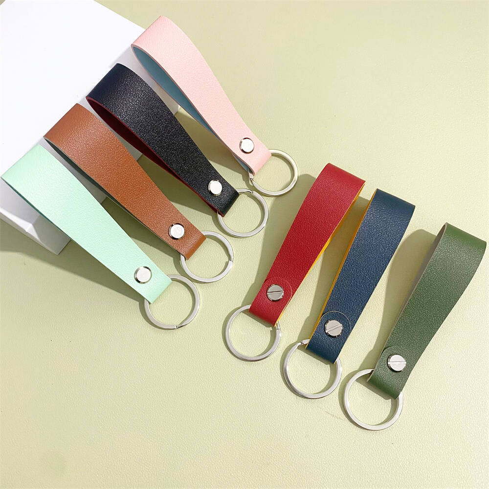 Premium Leather Keychain Holder Bowlift