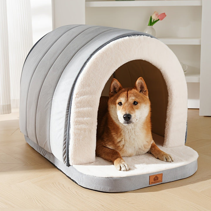 Cozy Enclosed Dog Bed