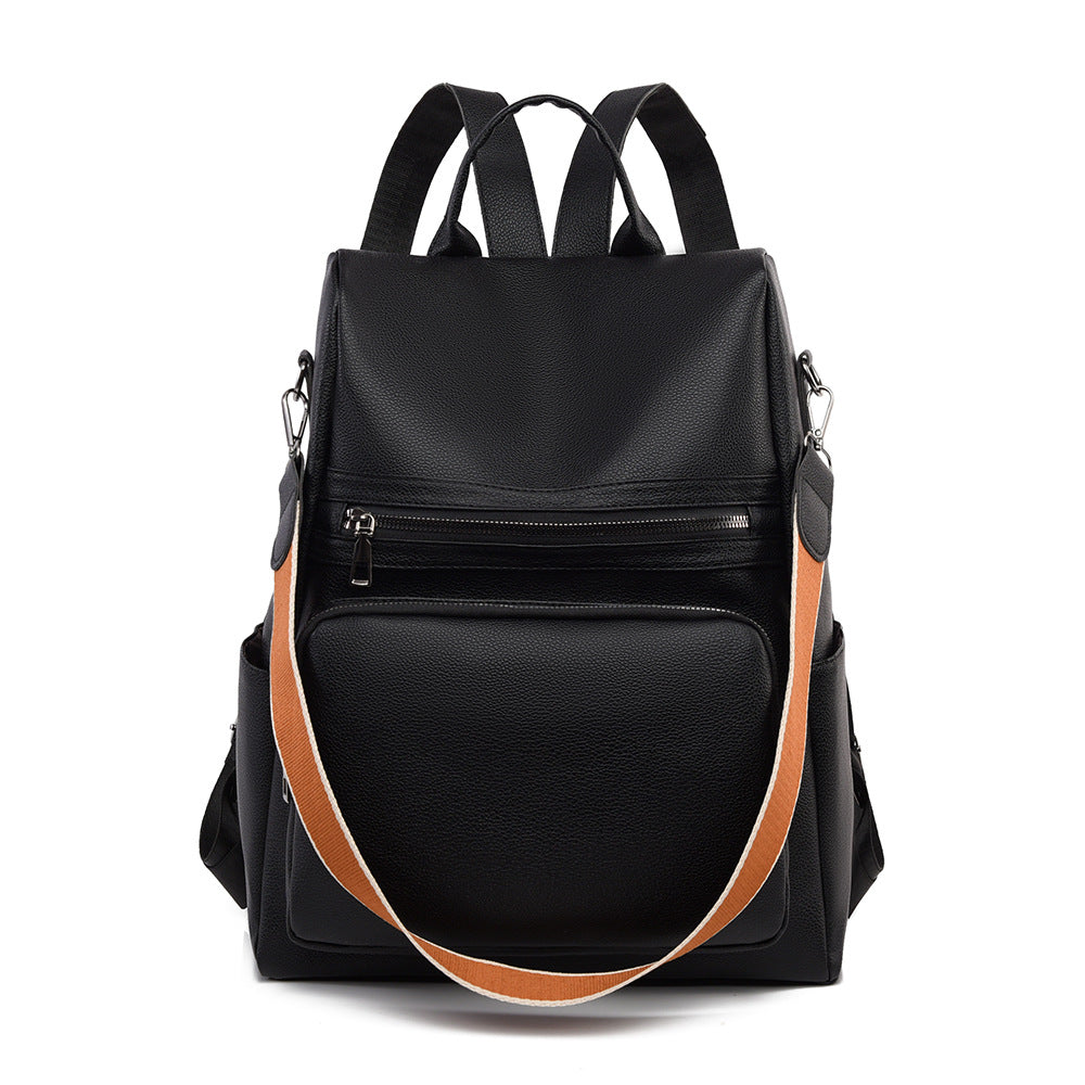 Structured Leather Travel Backpack Bowlift
