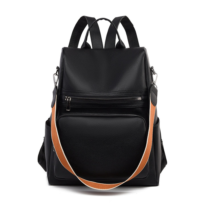 Structured Leather Travel Backpack Bowlift