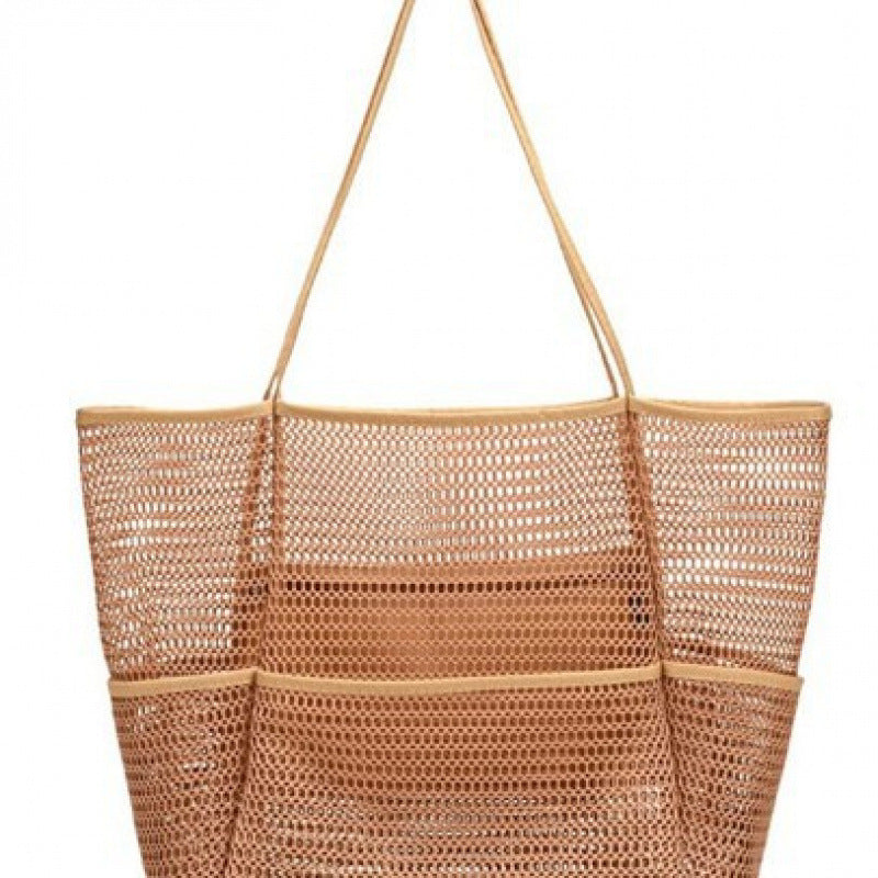 Practical Mesh Beach Bag Bowlift