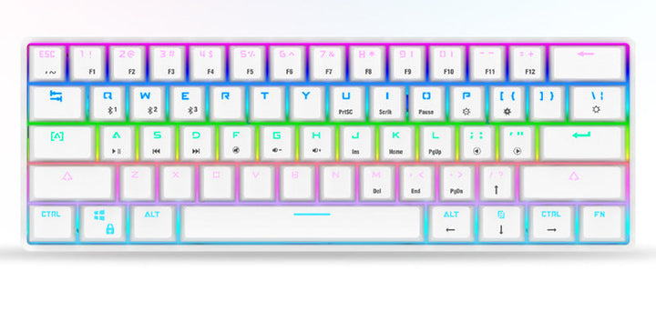 RGB Mechanical Gaming Keyboard with Customizable Backlit Effects Bowlift