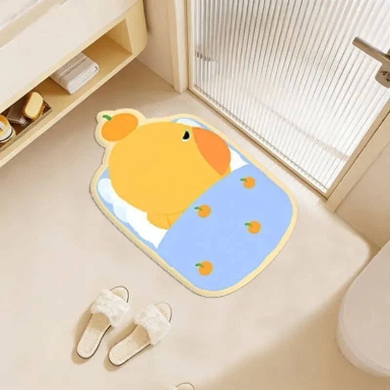 Cartoon Bathroom Mat Bowlift