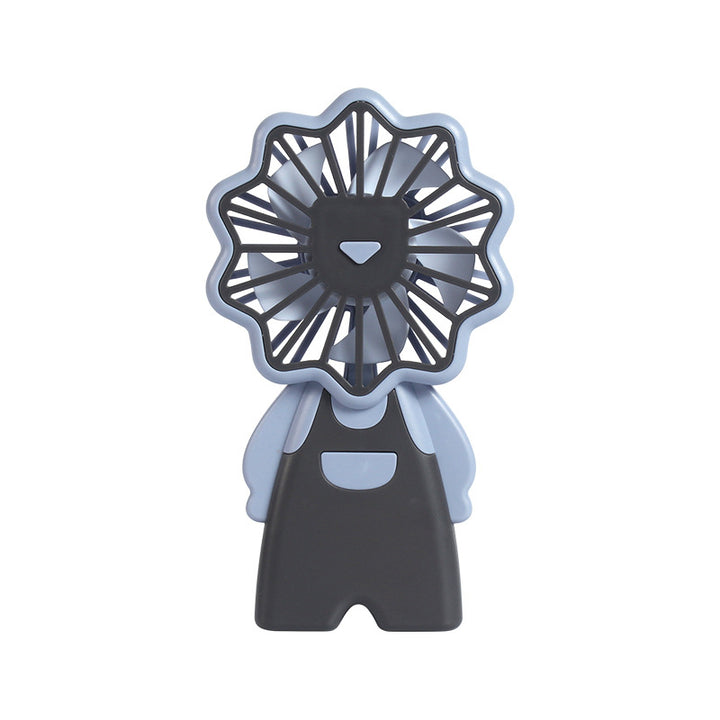 Women Portable Mini Fan in Creative Figure Design Bowlift