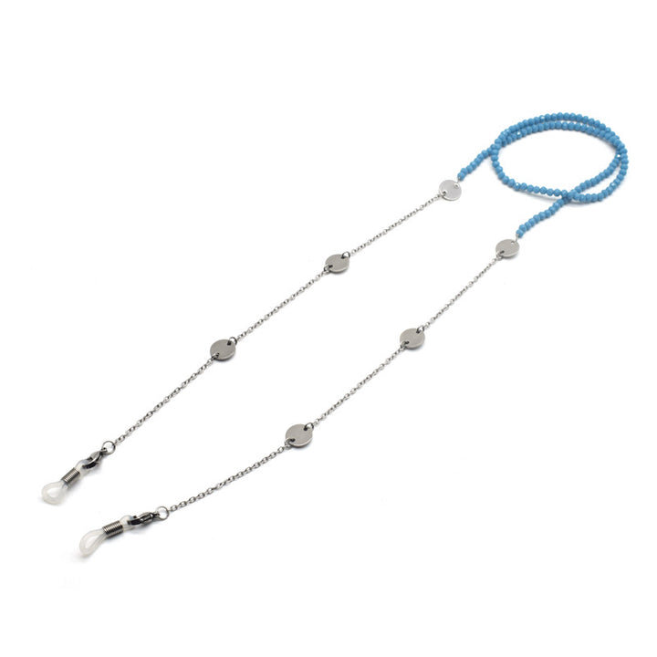 Multi-Detail Beaded Eyewear Chain Bowlift