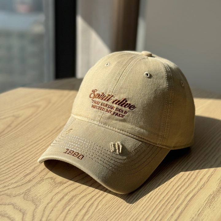 Men's Casual Distressed Cap Bowlift