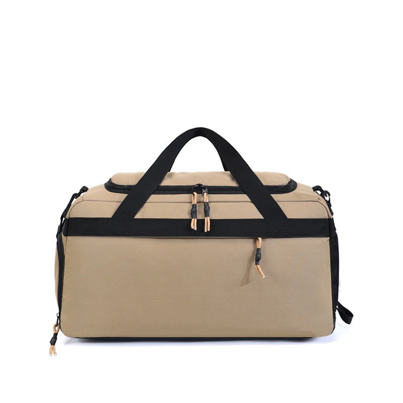 Sporty travel bag with multiple organizational compartments Bowlift