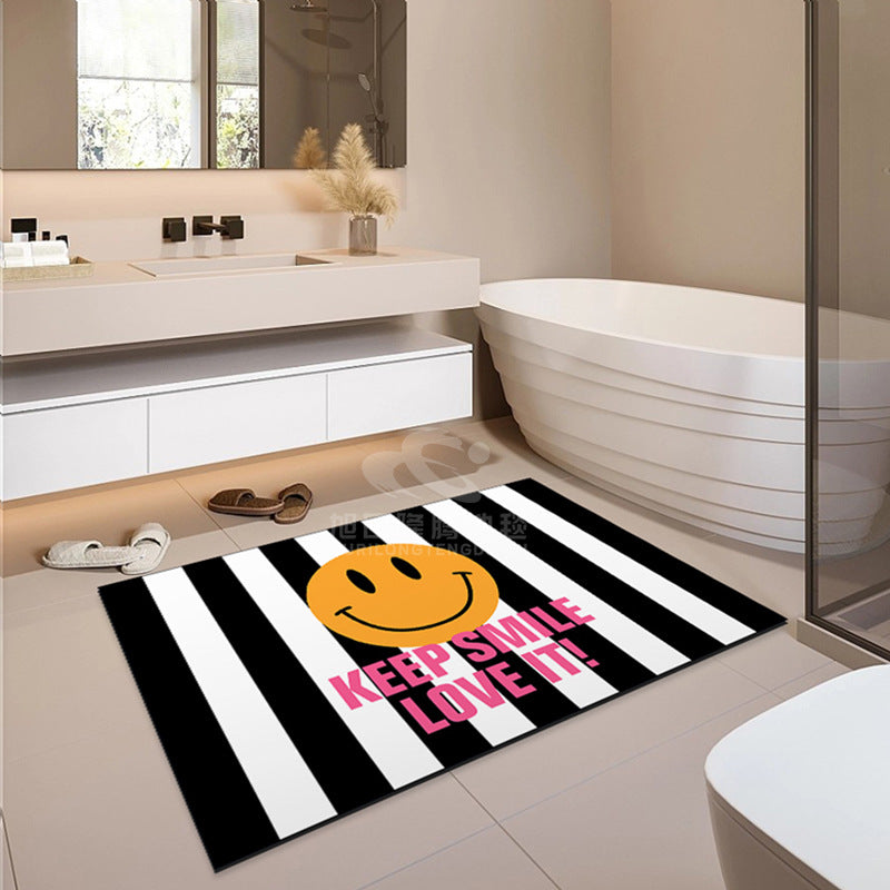 Decorative Bathroom Mat Bowlift