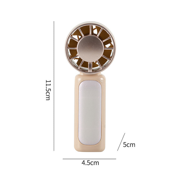 Women's Portable Hand Fan with Ergonomic Handle Bowlift 1782958977