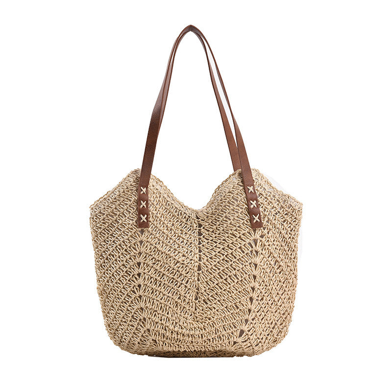Stylish Woven Tote Bag Bowlift