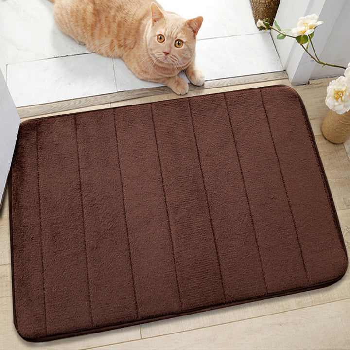 Soft Plush Bathroom Comfort Mat