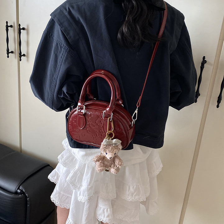 Chic Embossed Handbag Bowlift