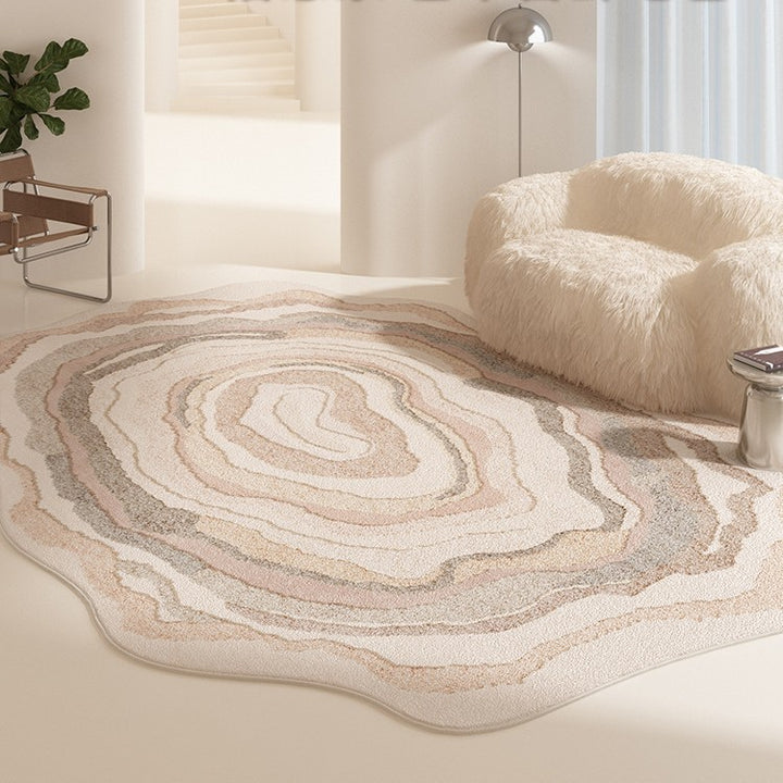 Floral Pattern Area Rug Bowlift