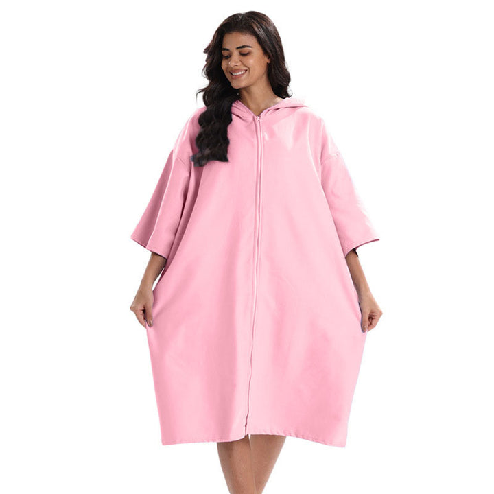 Practical and comfortable bathrobe poncho Bowlift