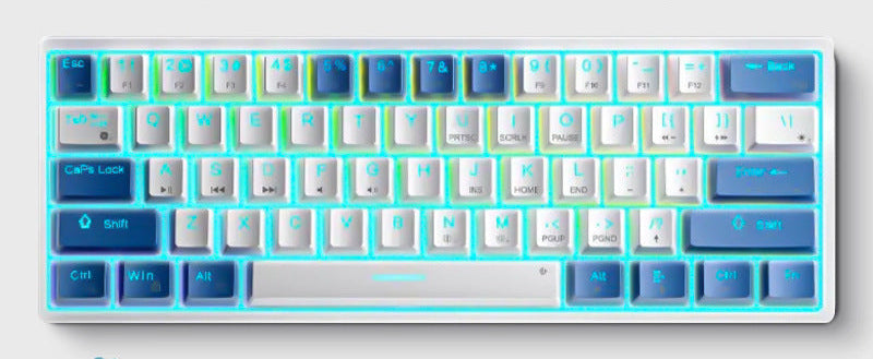 Compact Mechanical Gaming Keyboard Bowlift