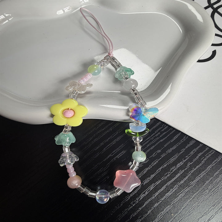 Decorative Beaded Charm Eyewear Holder Bowlift