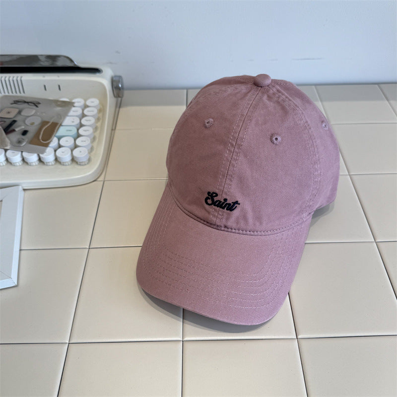 Women's Cotton Embroidered Cap Bowlift