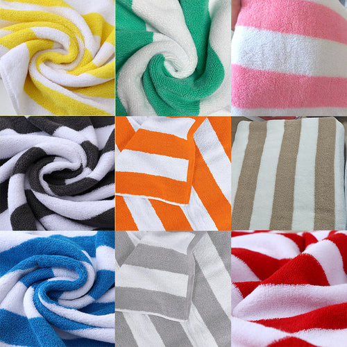 Premium Bath Towel With Elegant Stripe Pattern Bowlift
