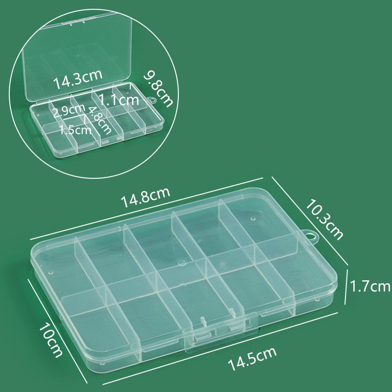 Multi-Compartment Craft Supply Box Bowlift