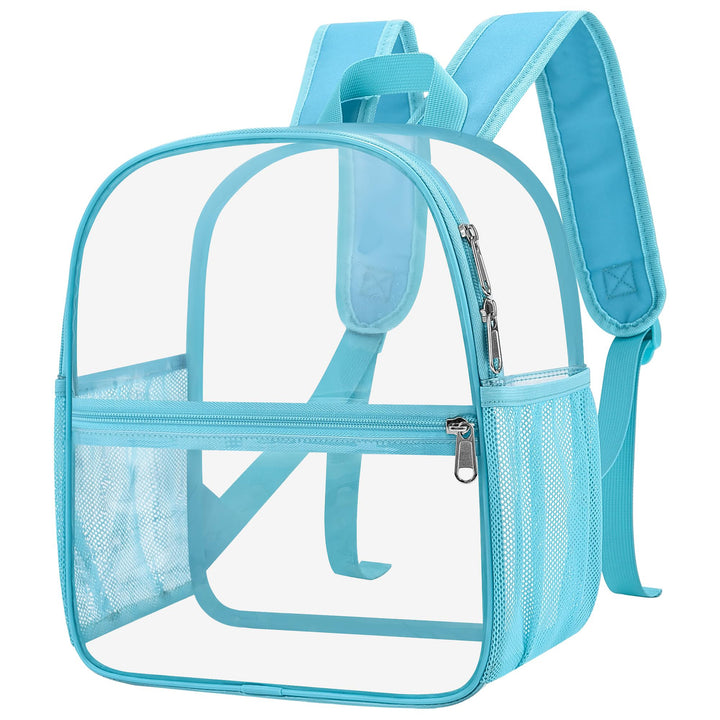 Unisex transparent backpack with functional design and multiple compartments Bowlift
