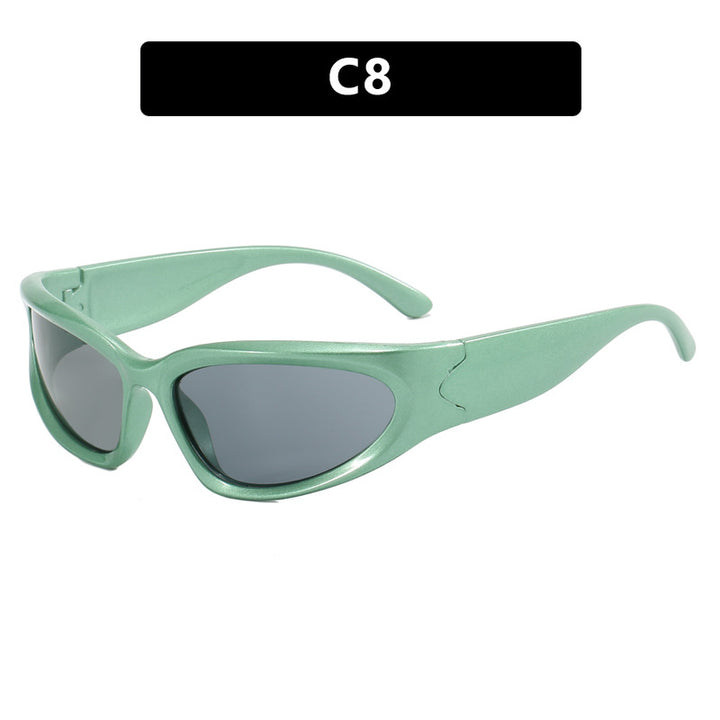 Women sporty sunglasses with ergonomic design and protective UV filter Bowlift