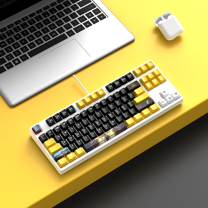 Compact Mechanical Gaming Keyboard Bowlift