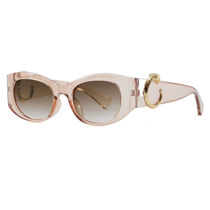 Women's elegant Cat-Eye sunglasses with golden details Bowlift