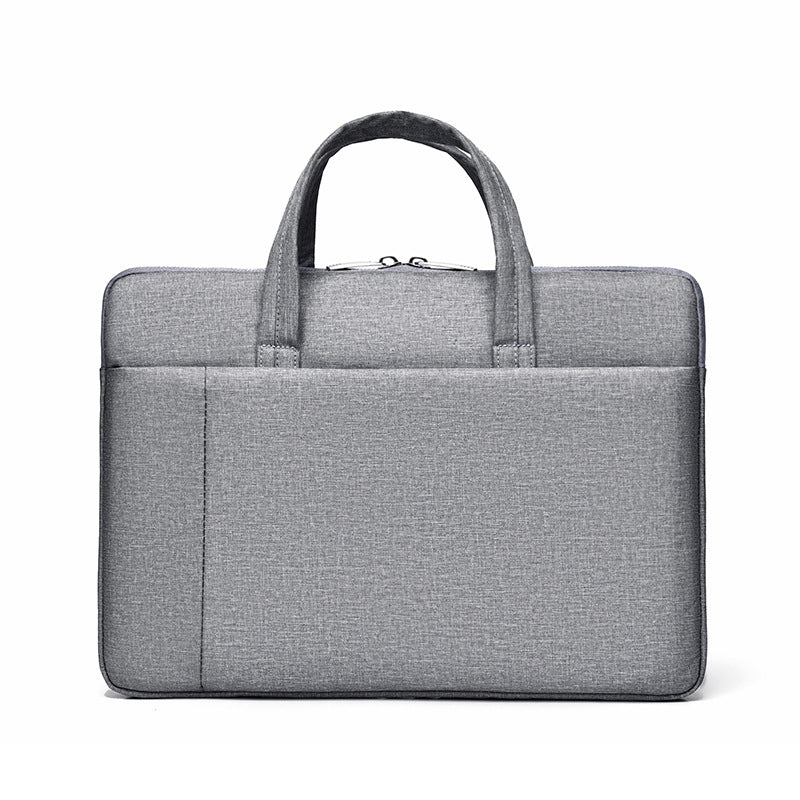 Laptop and briefcase in modern, minimalist design Bowlift