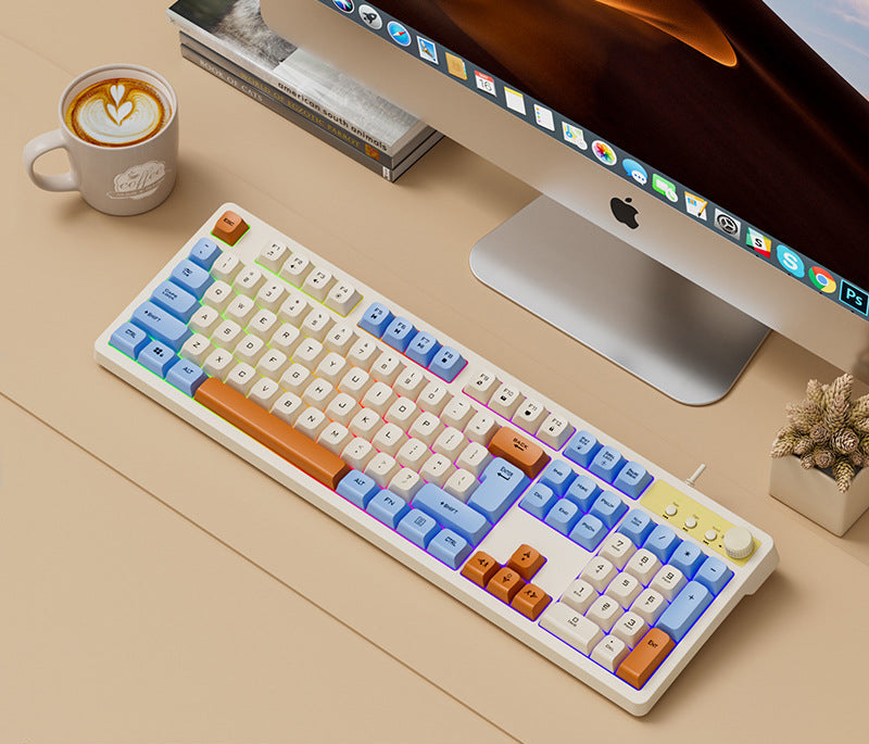 Mechanical Gaming Keyboard Bowlift