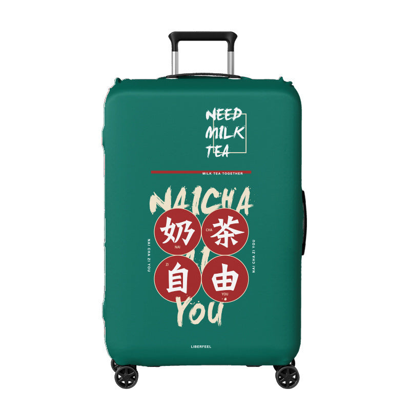 Unisex hard-shell travel suitcase with creative ice cream design Bowlift
