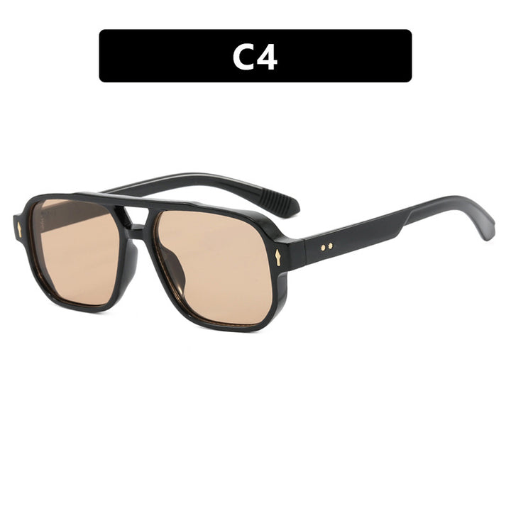 Women's trendy square sunglasses with luxurious details Bowlift