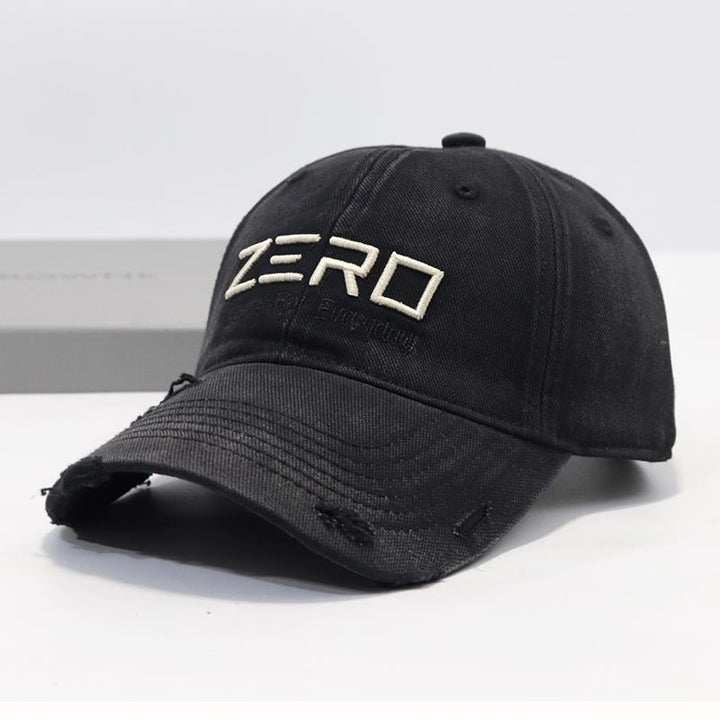 Men's Distressed Cotton Baseball Cap Bowlift 1784270076