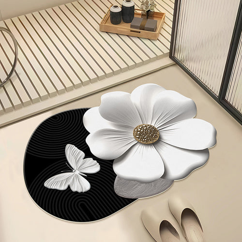 Artistic Floral Area Rug