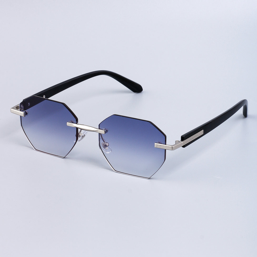 Ladies stylish sunglasses in trendy octagonal design with high-quality frame Bowlift