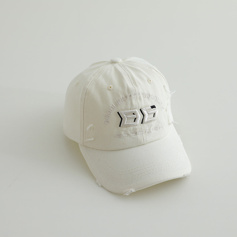 Unisex Distressed Graphic Baseball Cap Bowlift