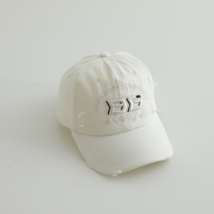 Unisex Distressed Graphic Baseball Cap Bowlift