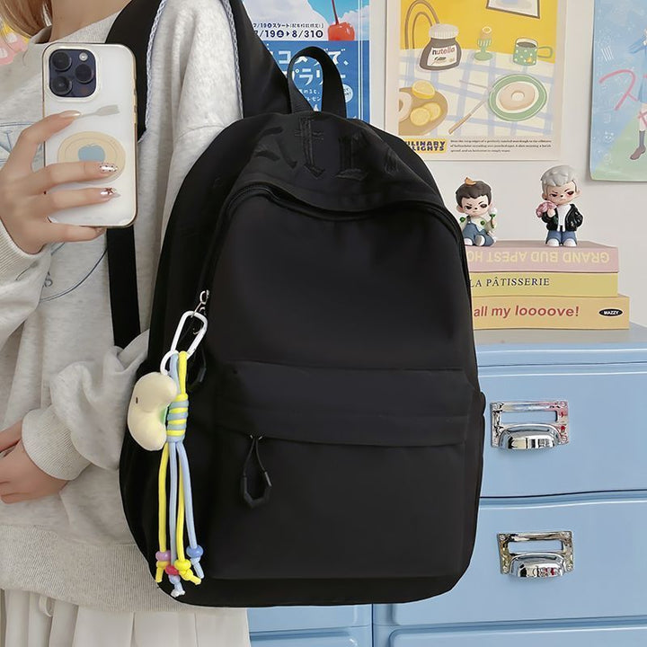 Fashionable backpack with removable charms Bowlift