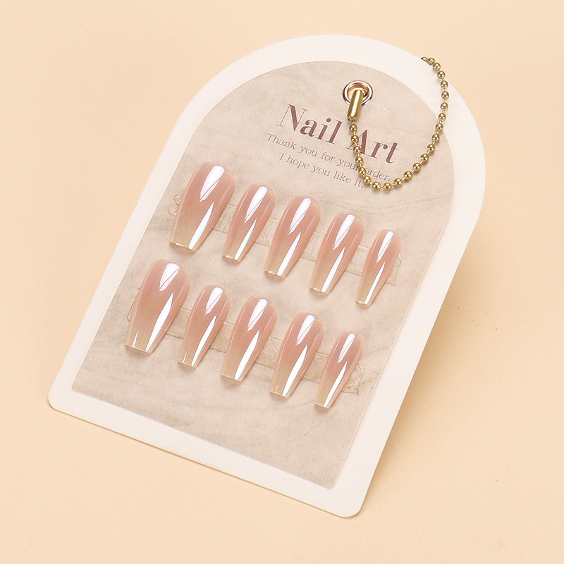 Elegant Press-On Nail Extensions Bowlift