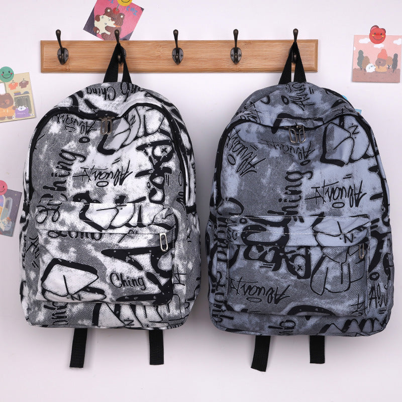 Urban Graphic Print Backpack Bowlift