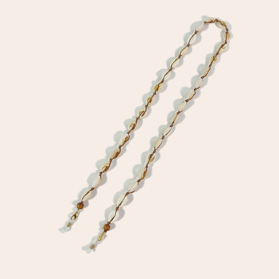 Shell Bead Eyewear Chain Bowlift