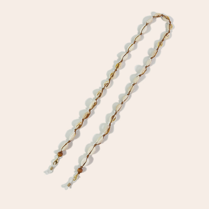 Shell Bead Eyewear Chain Bowlift