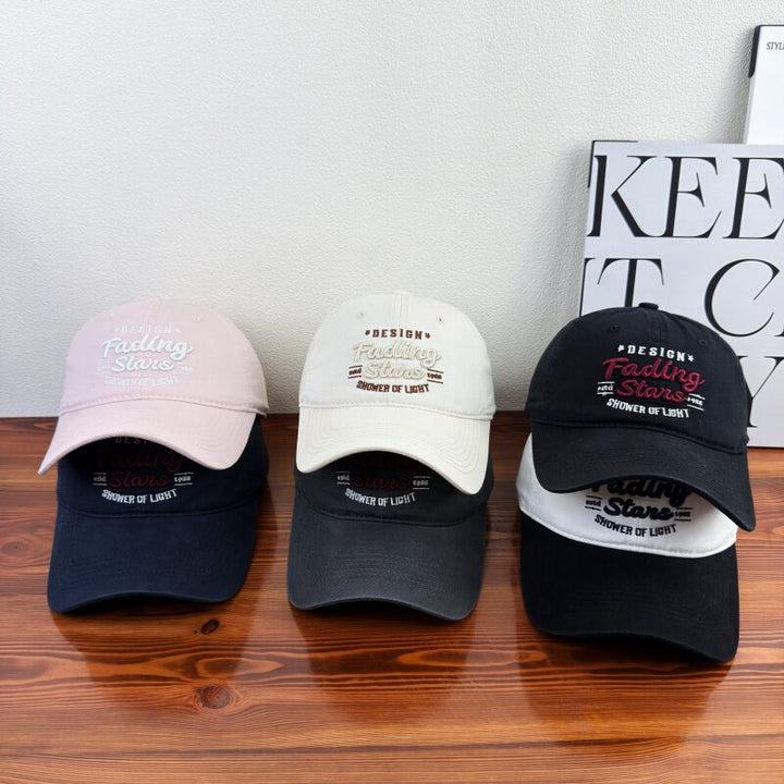 Women's Embroidered Cap with Inspirational Design Bowlift