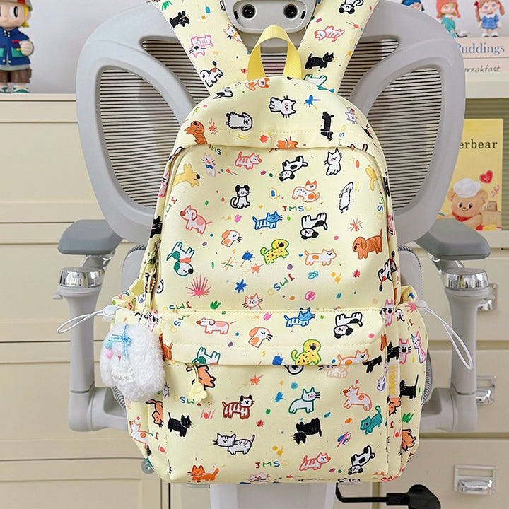Playful Animal-Themed Backpack Bowlift
