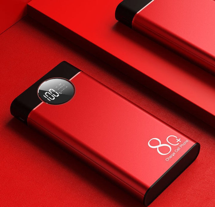 Portable power bank with innovative LED display and intelligent fast charging function Bowlift
